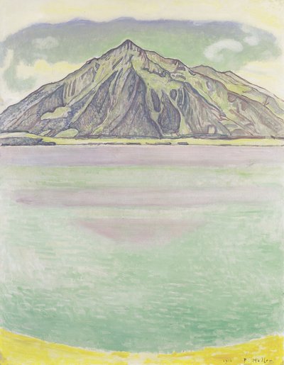 Lake Thun with Niesen by Ferdinand Hodler